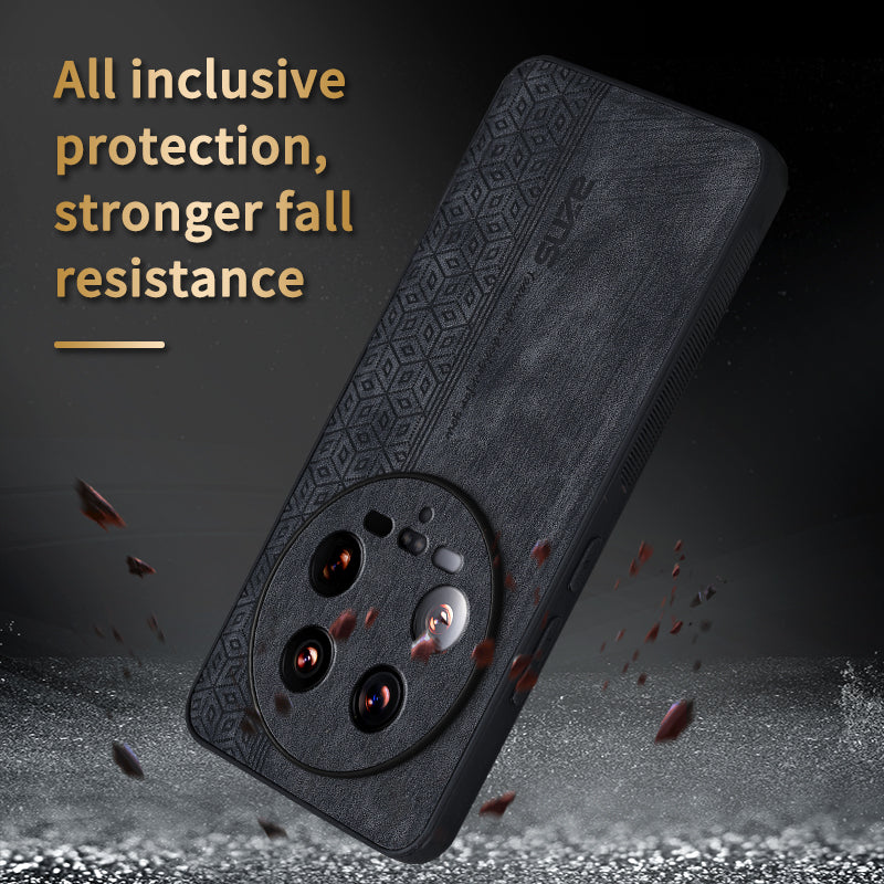 AZNS For Xiaomi 14 Ultra Case Pattern Leather+TPU Drop Protection Phone Cover AZNS For Xiaomi 14 Ultra Case Pattern Leather+TPU Drop Protection Phone Cover